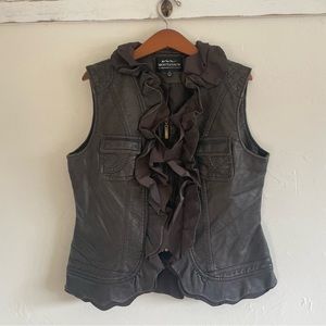 Montana Clothing Co Brown Western Vest